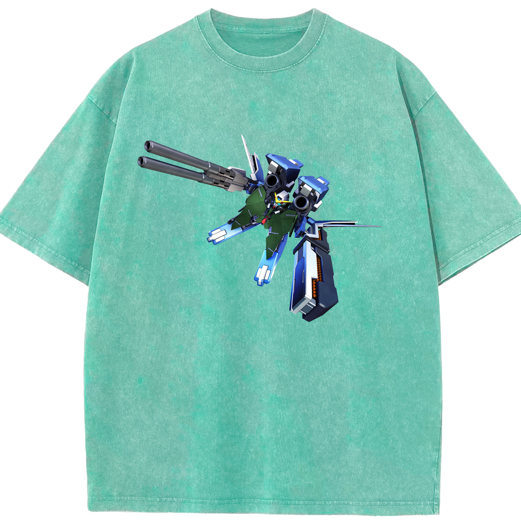 （画像用） 機動戦士ガンダム Mobile Suit Gundam 綿100% ヴィンテージ風 半袖Tシャツ（フロントプリント）